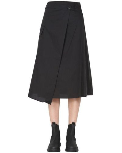 Woolrich Poplin Skirt - Black