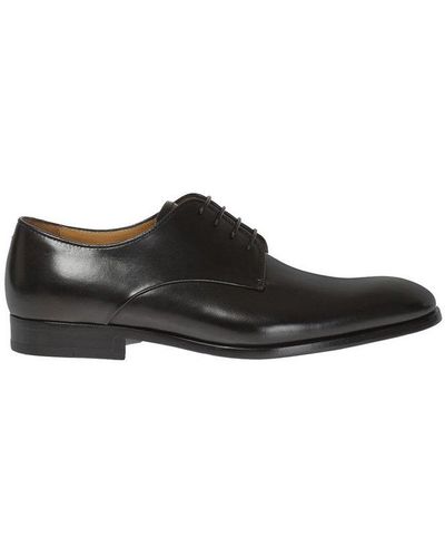 Giorgio Armani Lace-up Derby Shoes - Black