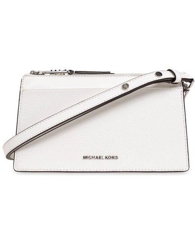 Michael Kors Small Empire Crossbody Bag - White