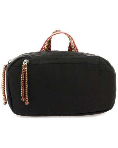 Lanvin Curb Zipped Belt Bag - Black