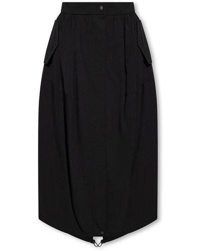Max Mara 'luca' Wool Skirt - Black