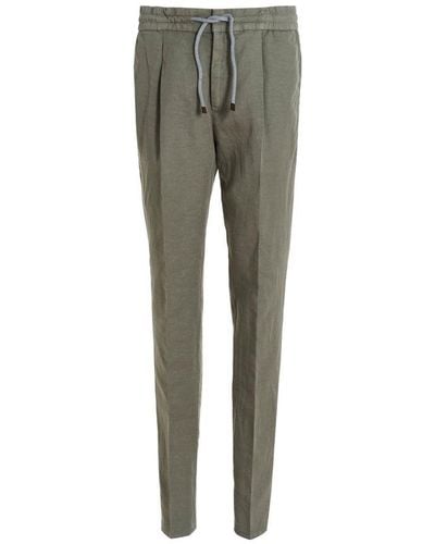Brunello Cucinelli Drawstring Pants - Grey
