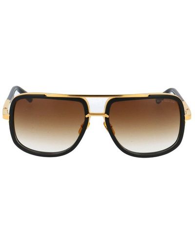 Dita Eyewear Square Frame Sunglasses - Multicolor