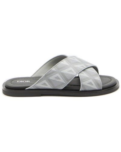 Dior Alias Slip-on Sandals - Gray