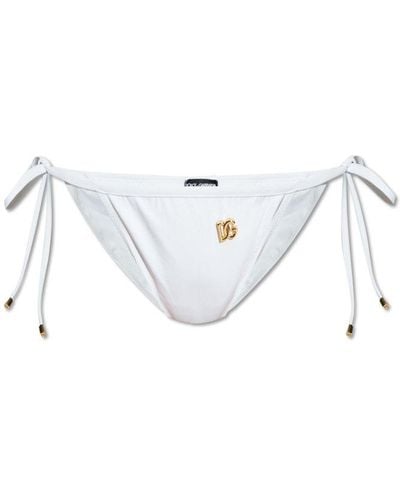 Dolce & Gabbana Swimsuit Bottom - White