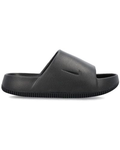 Nike Calm Open-toe Slides - Black