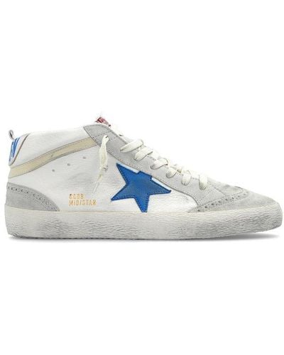 Golden Goose Mid Star Classic Trainers - White