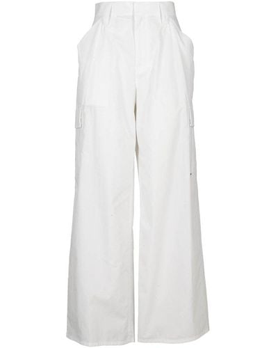 Alexander Wang Cotton Cargo Pants - White
