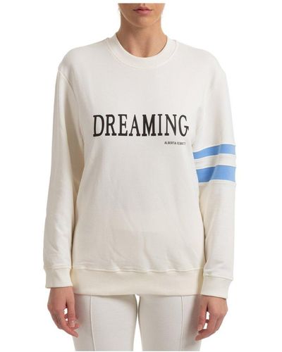 Alberta Ferretti Dreaming Printed Sweatshirt - White