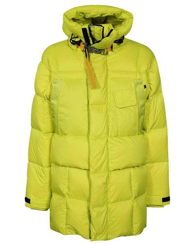 Parajumpers Hooded Down Coat - Yellow