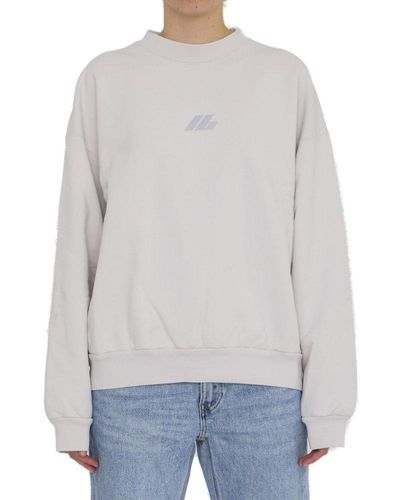 Balenciaga Activewear Crewneck Sweatshirt - Grey