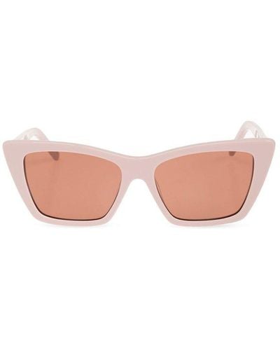Saint Laurent Sunglasses 'sl 276 Mica', - Pink