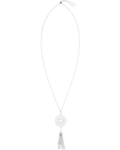 Apm Monaco Vintage Style Fringed Necklace - Metallic