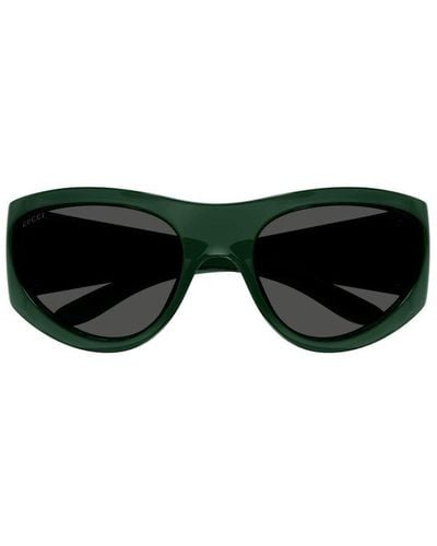 Gucci Cat Eye Frame Sunglasses - Black