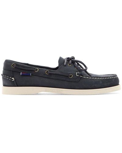 Sebago Portland Leather Loafers - Blue