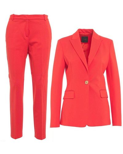 Pinko Single-breasted Two-piece Tailored Suit