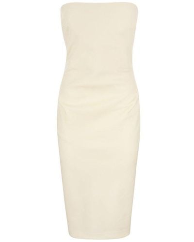 Max Mara Bernard - Wool Crepe Dress - White