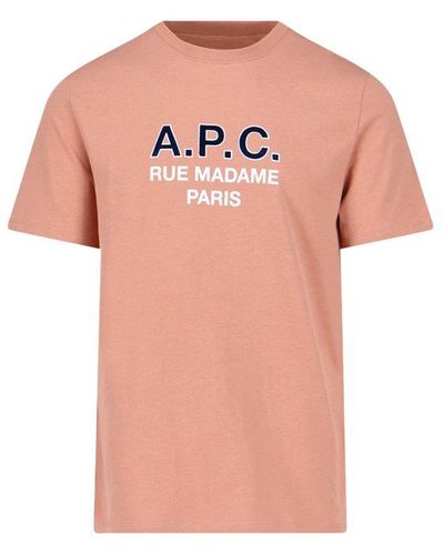 A.P.C. Madame T-shirt - Pink