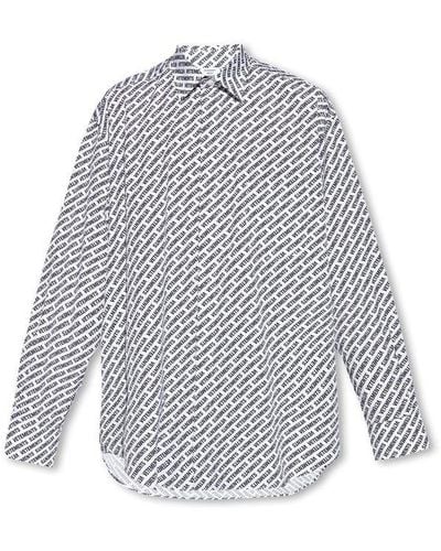Vetements Oversize Shirt - Gray