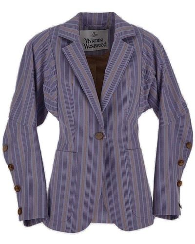 Vivienne Westwood Pourpoint Classic Jacket - Purple