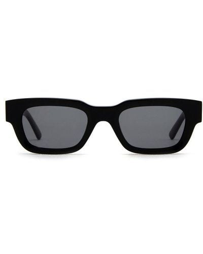 AKILA Zed Square Frame Sunglasses - Black