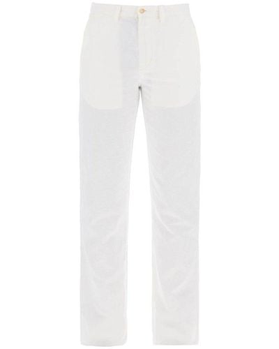 Polo Ralph Lauren Straight-leg Trousers - White
