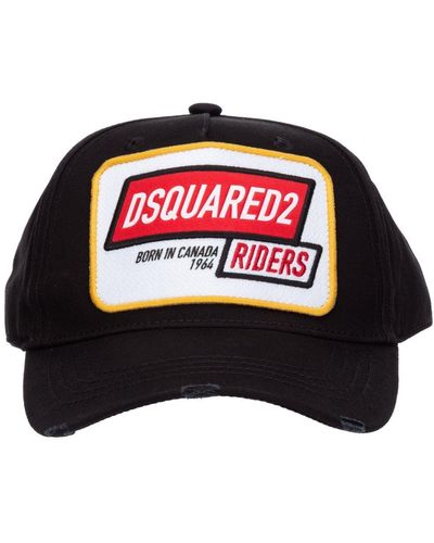 DSquared² Riders Logo Baseball Cap - Red