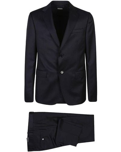 Zegna Lux Tailoring Suit - Blue