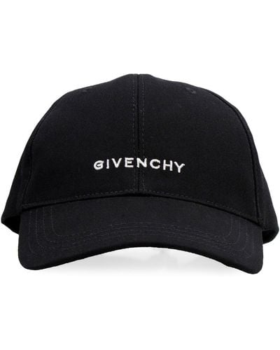 Givenchy 4g Logo Embroidered Baseball Cap - Black