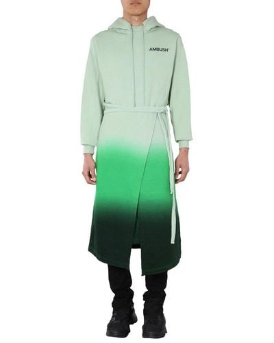 Ambush Hooded Dress - Green