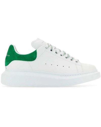 Alexander McQueen Lace-up Low-top Sneakers - White