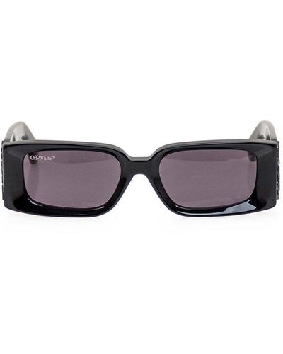 OFF-WHITE Virgil Square Frame Sunglasses White/Blue (OMRI012R21PLA0010100)  for Men