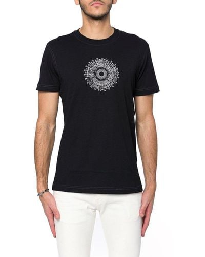 DIESEL Logo-printed Crewneck T-shirt - Black