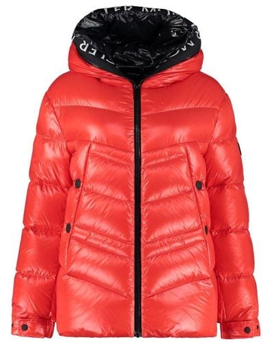 Moncler Clair Short Down Jacket - Red