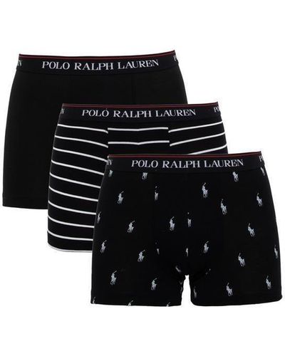 Polo Ralph Lauren Boxer Shorts Set - Black