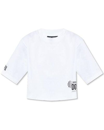 Dolce & Gabbana Printed T-Shirt - White