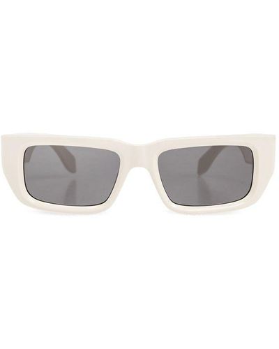 Palm Angels Sutter Rectangular-frame Sunglasses - Multicolour