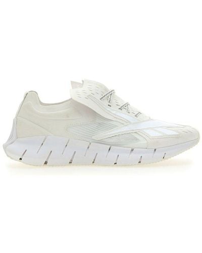Reebok X Maison Margiela Zig 3d Storm Memory Of Low-top Sneakers - White