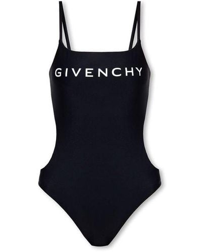 Givenchy Archetype One-piece Swimsuit - Blue