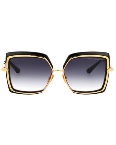 Dita Eyewear Square Frame Sunglasses - Blue