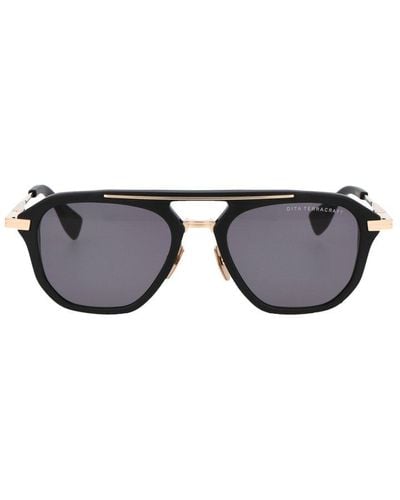 Dita Eyewear Pilot Frame Sunglasses - Black