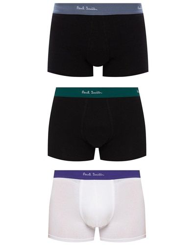 Paul Smith Branded Boxers 3-Pack - Black