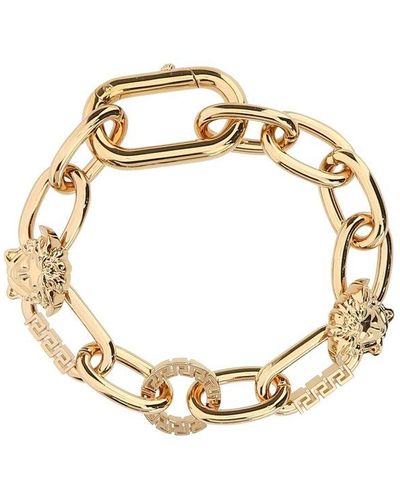 Versace Medusa Chain Bracelet - Metallic