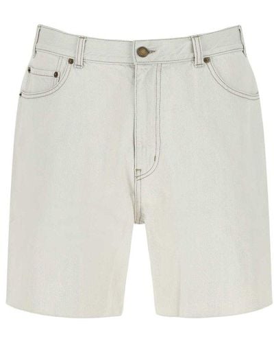 Saint Laurent Shorts - White
