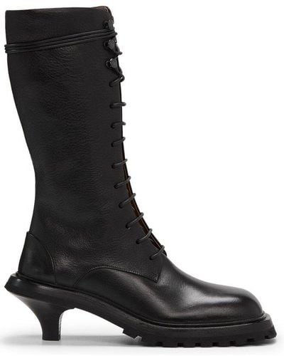 Marsèll Trillo Lace-up Boots - Black