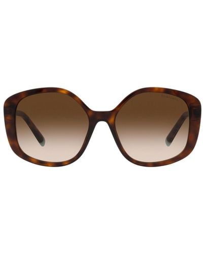 Tiffany & Co. Butterfly Frame Sunglasses - Black