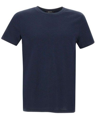 A.P.C. Jimmy Cotton T-shirt - Blue