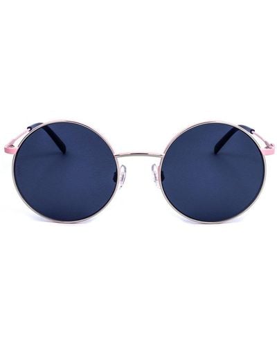 M Missoni Round Frame Sunglasses - Blue