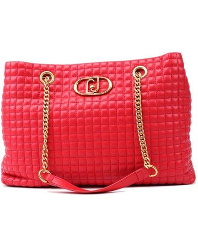 Liu Jo Quilted Chain-linked Shoulder Bag - Red
