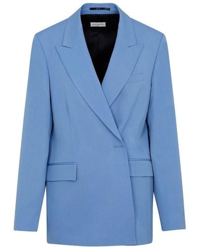 Dries Van Noten Wool Beno Jacket - Blue